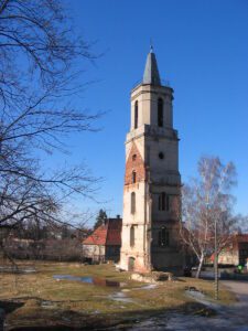 Wieża kościoła łaski w Kożuchowie