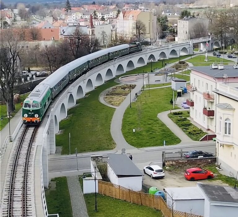 Estakada kolejowa w Strzegomiu