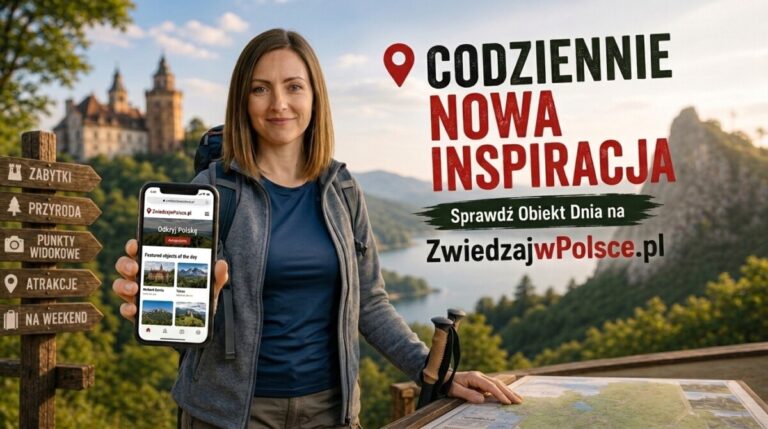 Codziennie odkrywaj nowe miejsca w Polsce